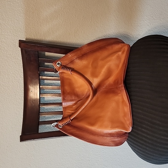 Leather Vincenzo Handbag Hobo - Picture 1 of 8